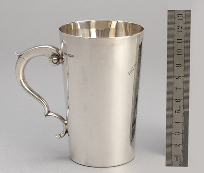 Natal Rifle Association Semper Paratus Sterling Silver Trophy Mug - Winner 500 Yards Aggregate, C.J. Fleming
