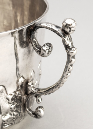 Charles II (Carolean) Restoration Period Silver Porringer -Thomas Cooper