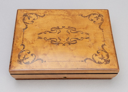 Dutch Antique Silver Grapefruit Spoons (Lemoenlepels). Set of 12 - Paulus Esink Amsterdam, Original Mahogany Box