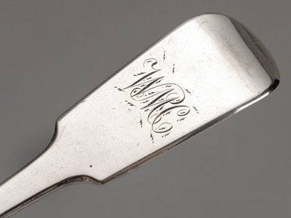 Irish Provincial Silver Serving Spoon - Richard Garde, Cork