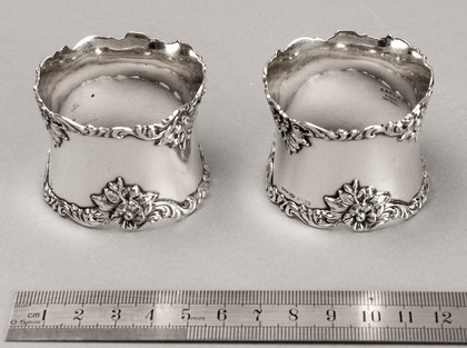 Gorham Sterling Silver Napkin Rings 